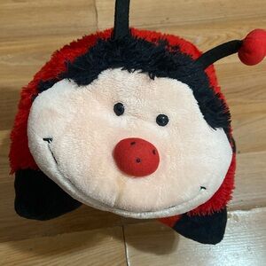 Authentic vintage pillow pet ladybug